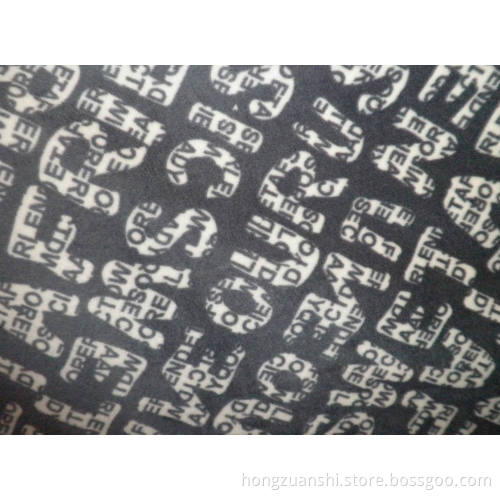 English Printing Soft Ef Velour (HZS--309)